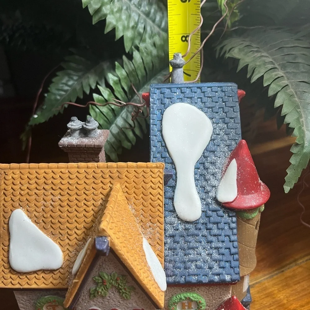 Department 56 Festive Village House with Warm Lights